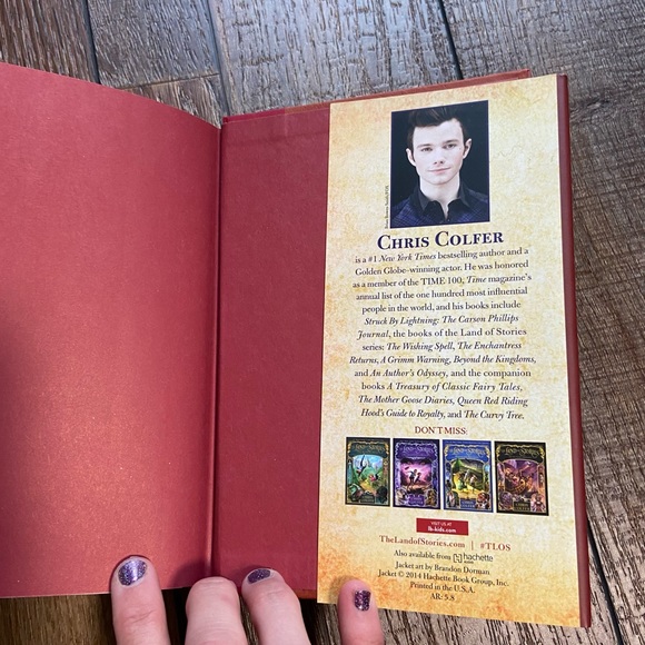 The Land of Stories A Grimm Warning by Chris Colfer Hard Cover Book - Picture 11 of 12